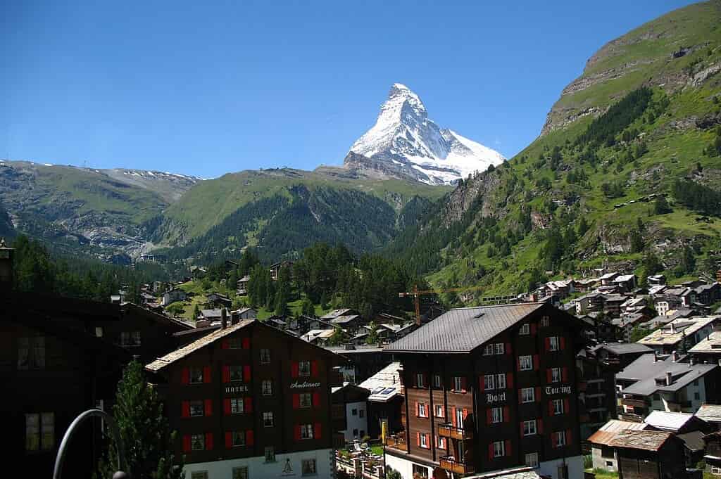 Best European cities to visit in February, Zermatt, Switzerland 